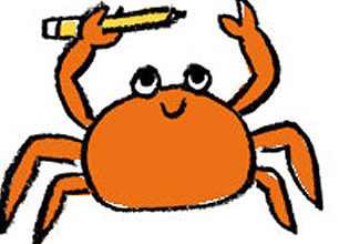 olive the crab